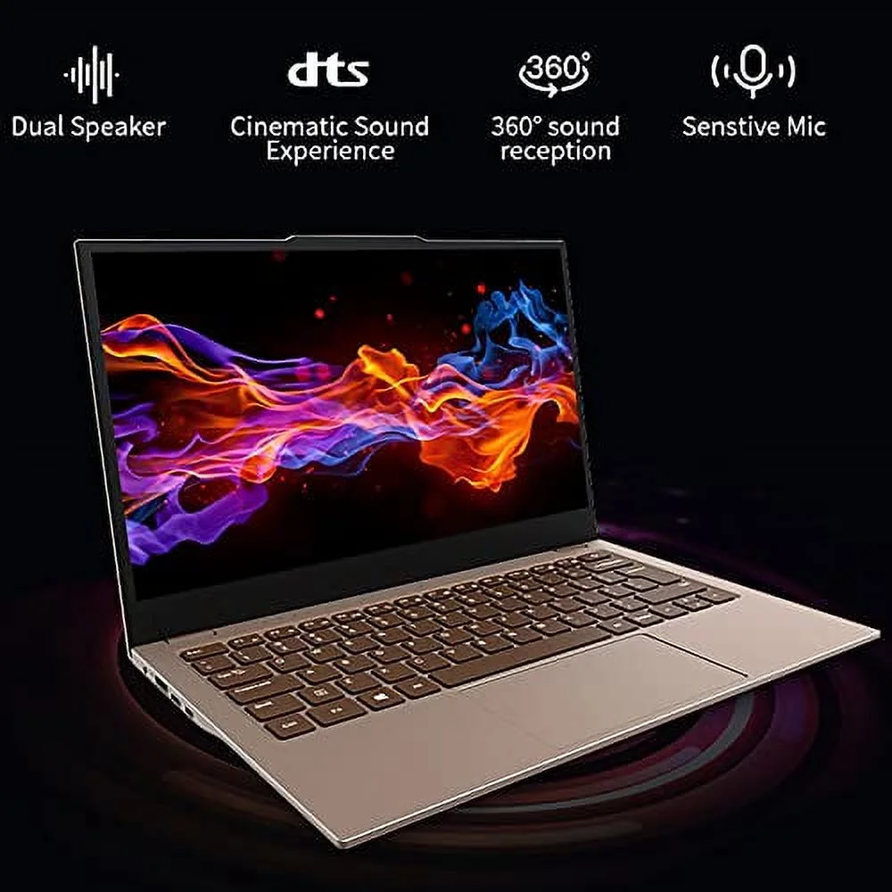 Acogedor Jumper Tech EZbook X3 Air Laptop,for Intel Celeron Gemini Lake N4120 Processor UHD Graphics 600 Graphics, 13.3in Display, RAM 8GB ROM 128GB