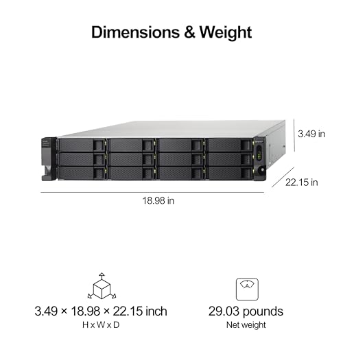 QNAP TL-D800C 8 Bay Desktop JBOD Storage Enclosure with USB 3.2 Gen 2 Type-C Connectivity