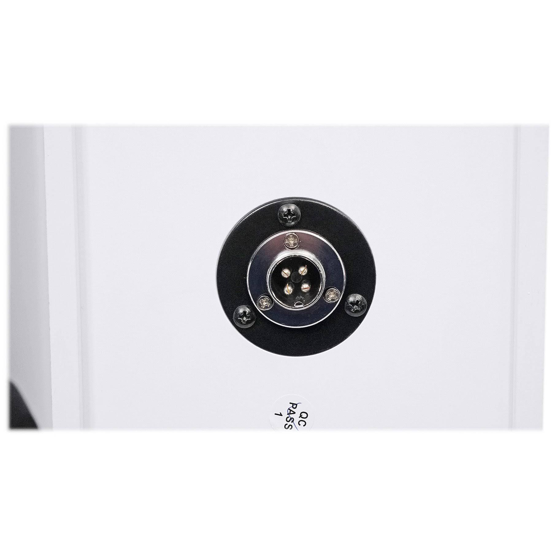 Rockville TM80W White Powered Home Theater Tower Speakers 8x22 Sub/Bluetooth/USB