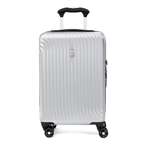 Travelpro Maxlite Air Hardside Expandable Carry on Luggage, 8 Spinner Wheels, Lightweight Hard Shell Polycarbonate Suitcase, Shadow Grey