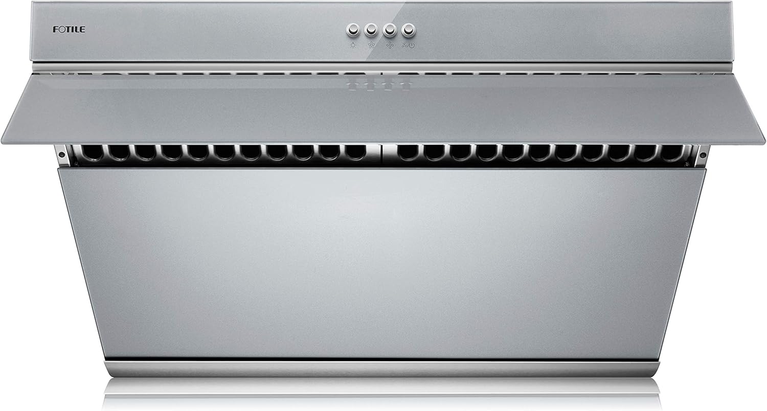 FOTILE JQG7502.G 30 Range Hood Unique Side-Draft Design for Under Cabinet or Wall Mount Modern Kitchen Vent Hood Powerful Motor LED Lights Mechanical