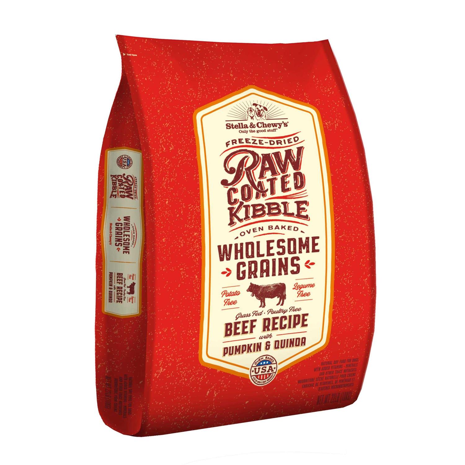 Stella &amp; Chewy's Raw Coated Kibble Recipe with Wholesome Grains Dog - Pet Supplies online store