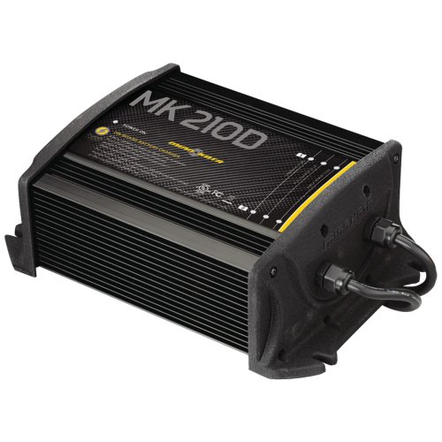 Minn Kota 1822105 Digital On-Board Battery Charger 10Amp 2 Bank x 5A Boat Marine