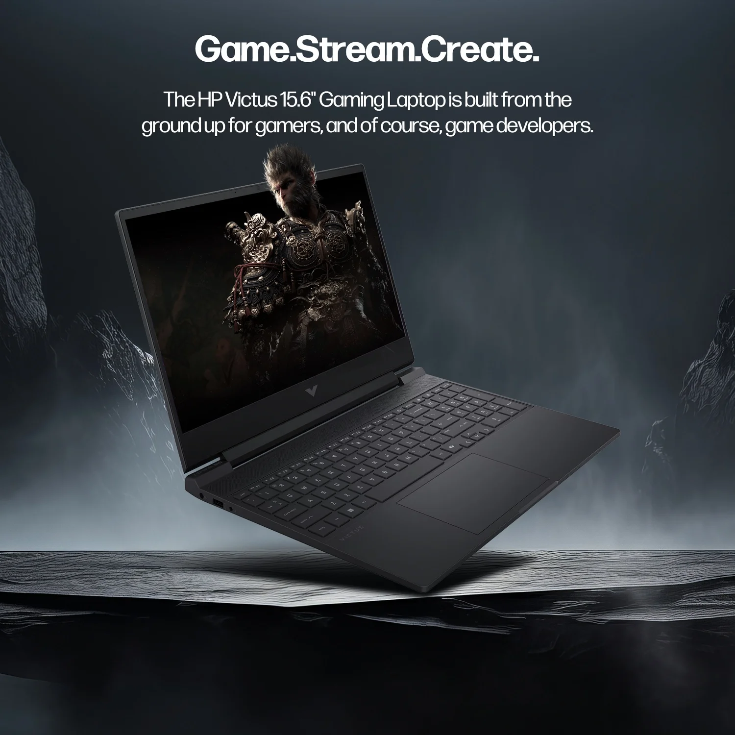 HP Victus 15.6" FHD 144Hz Gaming Laptop - AMD Ryzen 7 7445HS, 64GB RAM, NVIDIA RTX 4050 GPU, 2TB SSD, Backlit Keyboard, Wi-Fi 6E