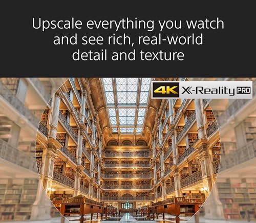Sony 4K Ultra HD TV X85K Series: LED Smart Google TV with Dolby Vision HDR and Native 120HZ Refresh Rate KD75X85K- 2022 Model - Smart Home Appliances
