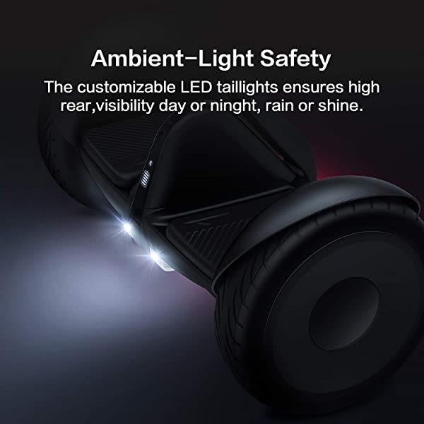 Segway Ninebot S and S-Max Smart Self-Balancing Electric Scooter with LED Light, Powerful and Portable, Compatible with Gokart kit Ninebot S, Black