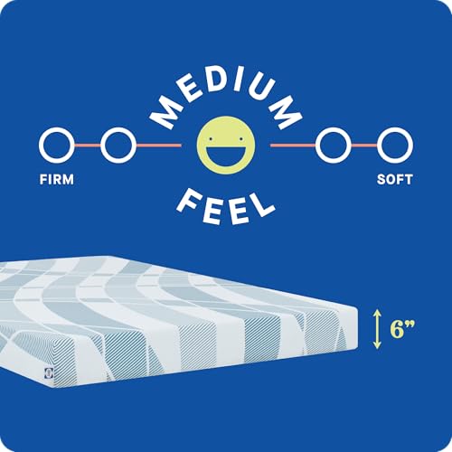 Sealy Dreamlife 12” Foam Mattress-in-a-Box, Full, SealyComfort Gel Memory Foam, SealySupport Transition Foam, Surface-Guard Technology