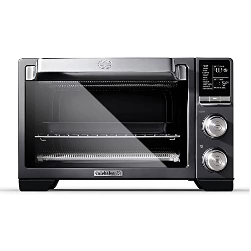 Calphalon Performance Air Fry Convection Oven, Countertop Toaster Oven, Dark Stainless Steel
