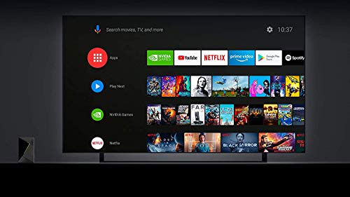 NVIDIA SHIELD Android TV Pro Streaming Media Player; 4K HDR movies, live sports, Dolby Vision-Atmos, AI-enhanced upscaling, GeForce NOW cloud gaming