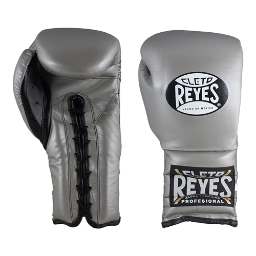 CLETO REYES Traditional Professional Boxing Gloves with Laces for Training, Sparring and Heavy Punching Bags for Men and Women, MMA, Kickboxing