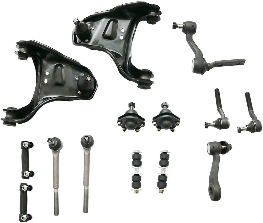 Titaniarm New 4PCS Suspension Parts Kits- Front upper Control Arm w/ Ball Joint + Front upper Ball Joint-Fits 4x4 Models Only Pack of 2