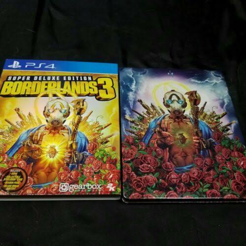 Borderlands 3 Super Deluxe Edition (ps4) Limited Steelbook