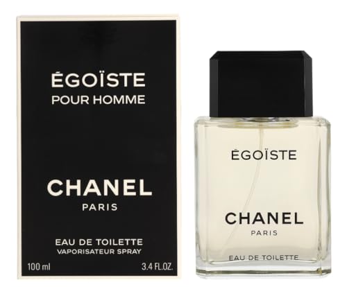 Egoiste by Chanel for Men, Eau De Toilette Spray, 3.4 Ounce