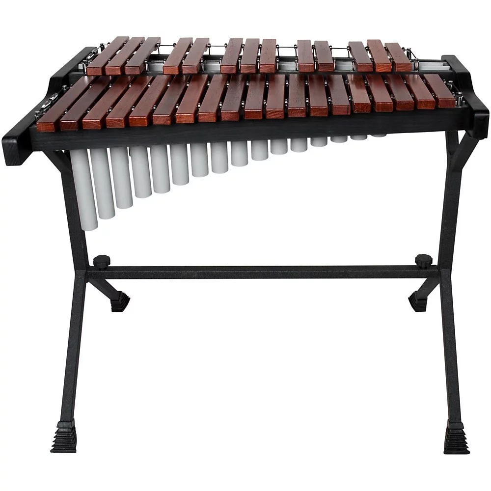 Sound Percussion Labs 2 2/3 Octave Xylophone Padauk Wood Bars with Resonators - Curated Treasures Market