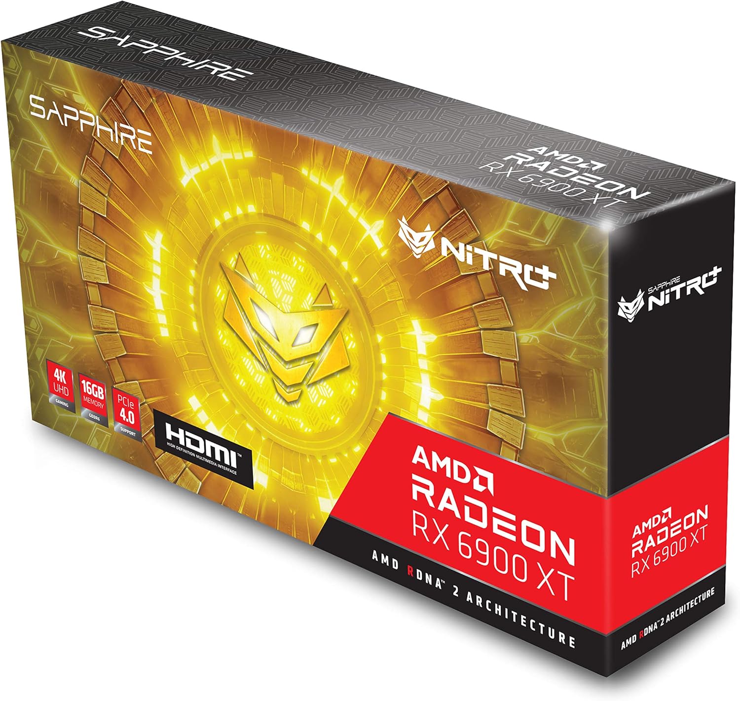 Sapphire Technology 11308-01-20G Nitro+ AMD Radeon RX 6900 XT PCIe 4.0 Gaming Graphics Card with 16GB GDDR6