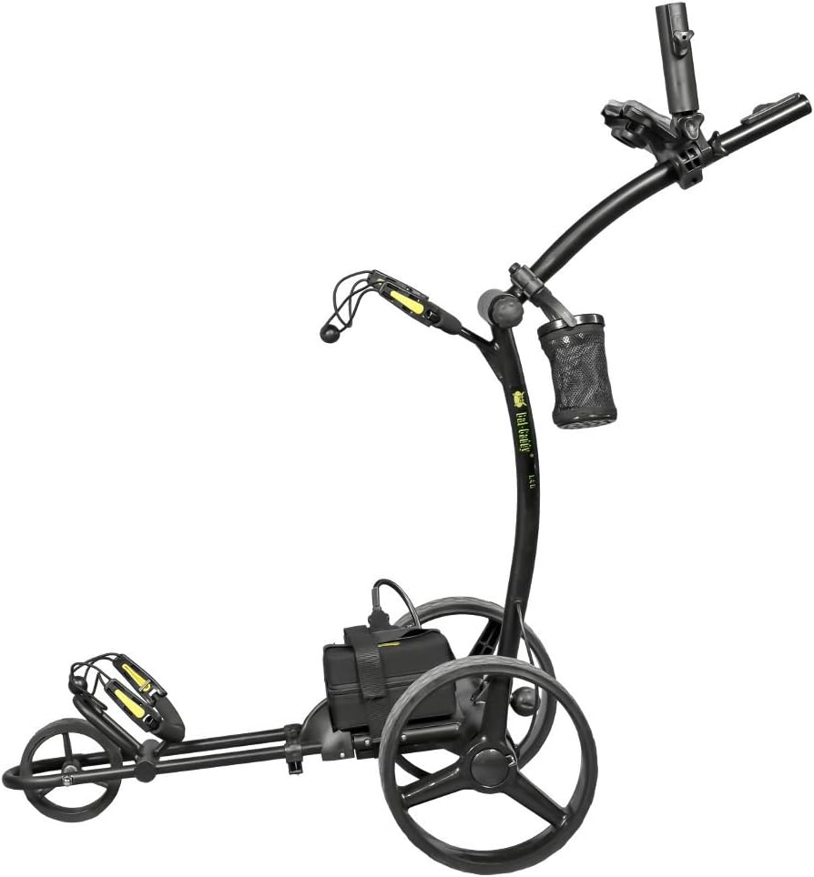 Bat-Caddy X4R Sport Remote Control Cart w/ Free Accessory Kit, 35Ah, Black