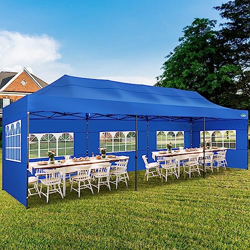 COBIZI 13x26 Pop Up Tent 13x26 Canopy with Sidewalls Heavy Duty Canopy Party Tent for Parties