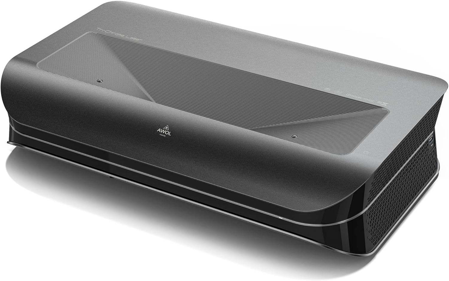 AWOL VISION LTV-2500 4K UHD Ultra Short Throw Triple Laser Projector with Dolby Vision & Atmos, Active 3D, 150", 2600 Peak Lumens, HDR10+