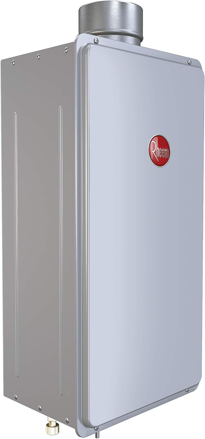 Rheem Tankless Indoor Liquid Propane Water Heater Mid-Efficiency 9.5 GPM
