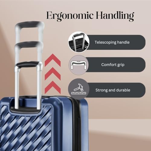 Ricardo Beverly Hills Melrose Hardside Expandable Luggage with Lightweight Construction for Smooth Traveling, Stylish, Durable, and Spacious