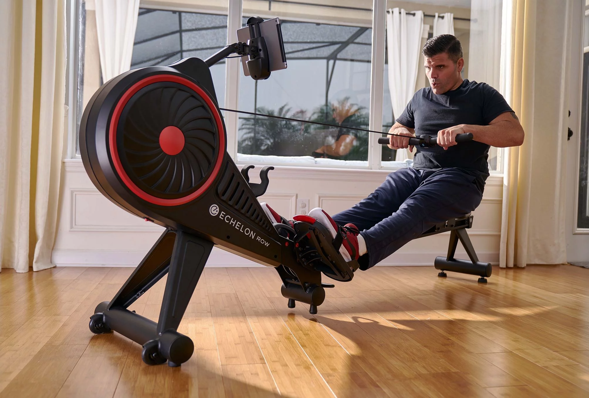 Echelon Home Gym Smart Rowing Machine with Magnetic Resistance + 30-day Free App Trial