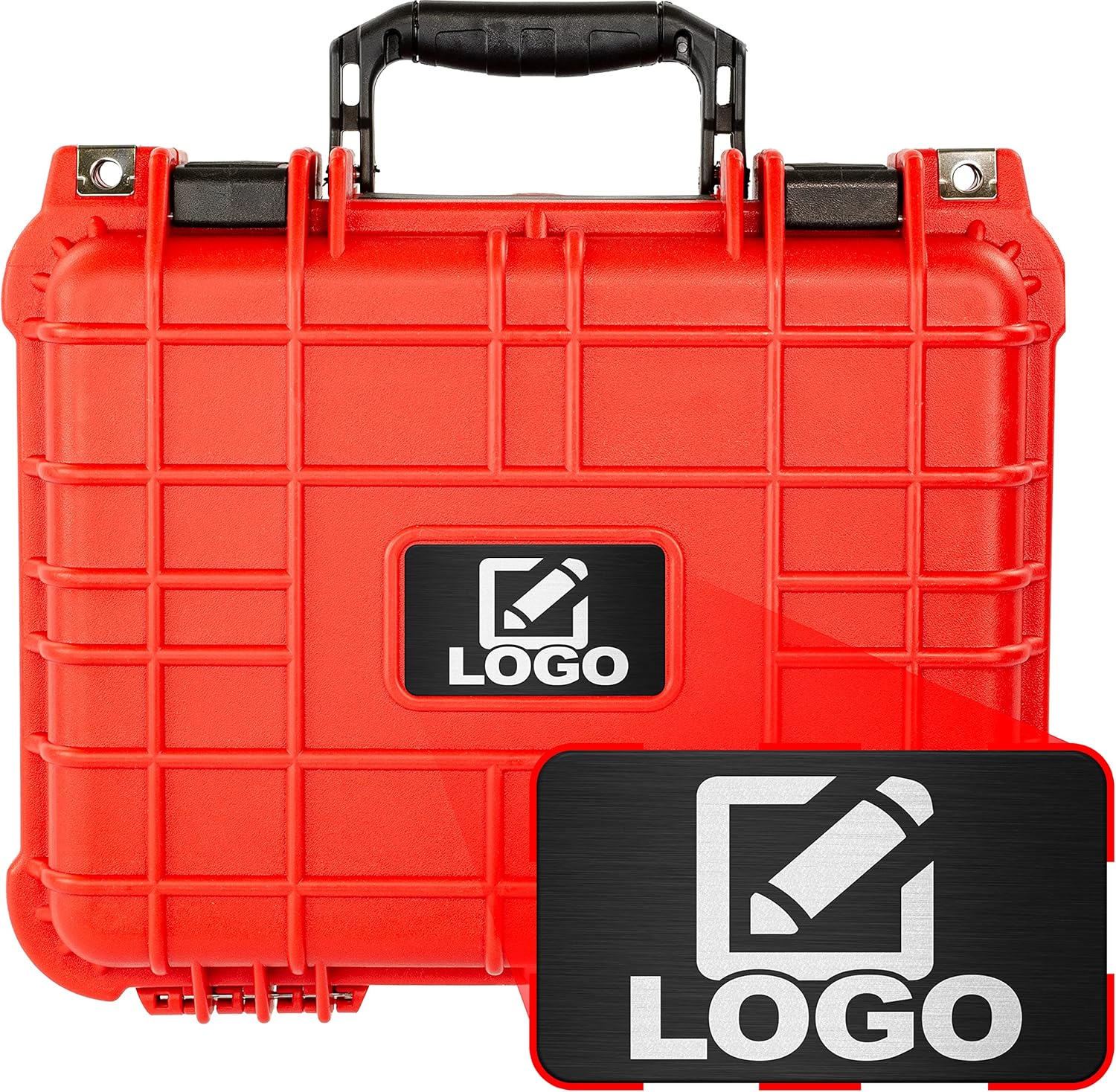 Eylar Protective Gear and Camera Hard Case with Custom Logo Plate