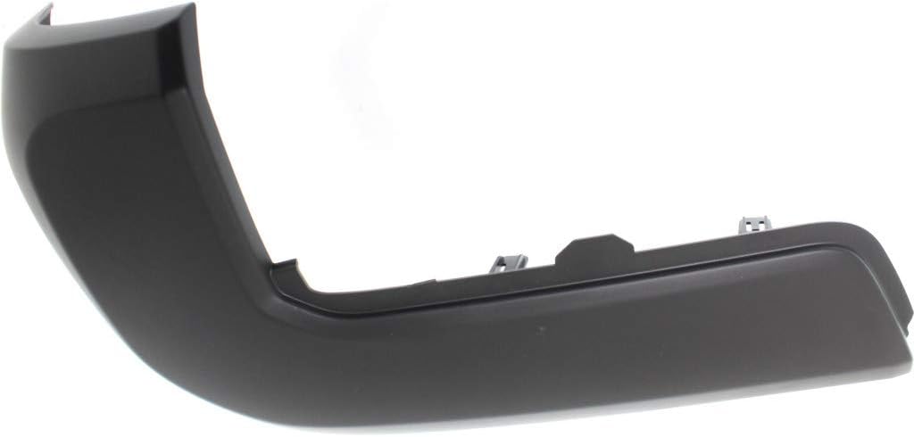 For Toyota Tacoma Bumper End 2016 17 18 19 2020 Driver Side | Rear | Painted Black | Plastic | CAPA | TO1104133 | 5215604010