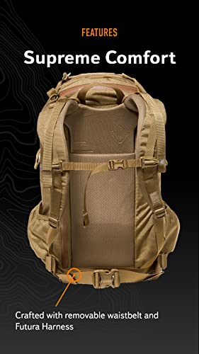 Mystery Ranch 2 Day Backpack - Tactical Daypack Molle Hiking Packs, Foliage, SM/MD