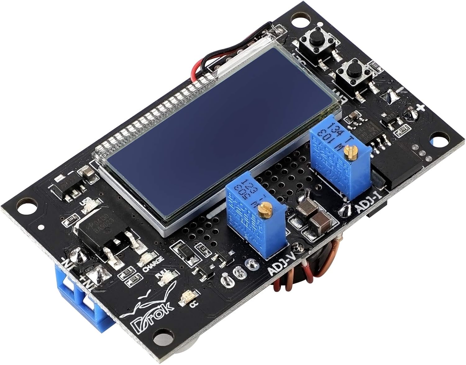 Buck Boost Voltage Regulator, DROK DC 6-30V to DC 0.5-30V 5V 12V 24V Adjustable Voltage Converter