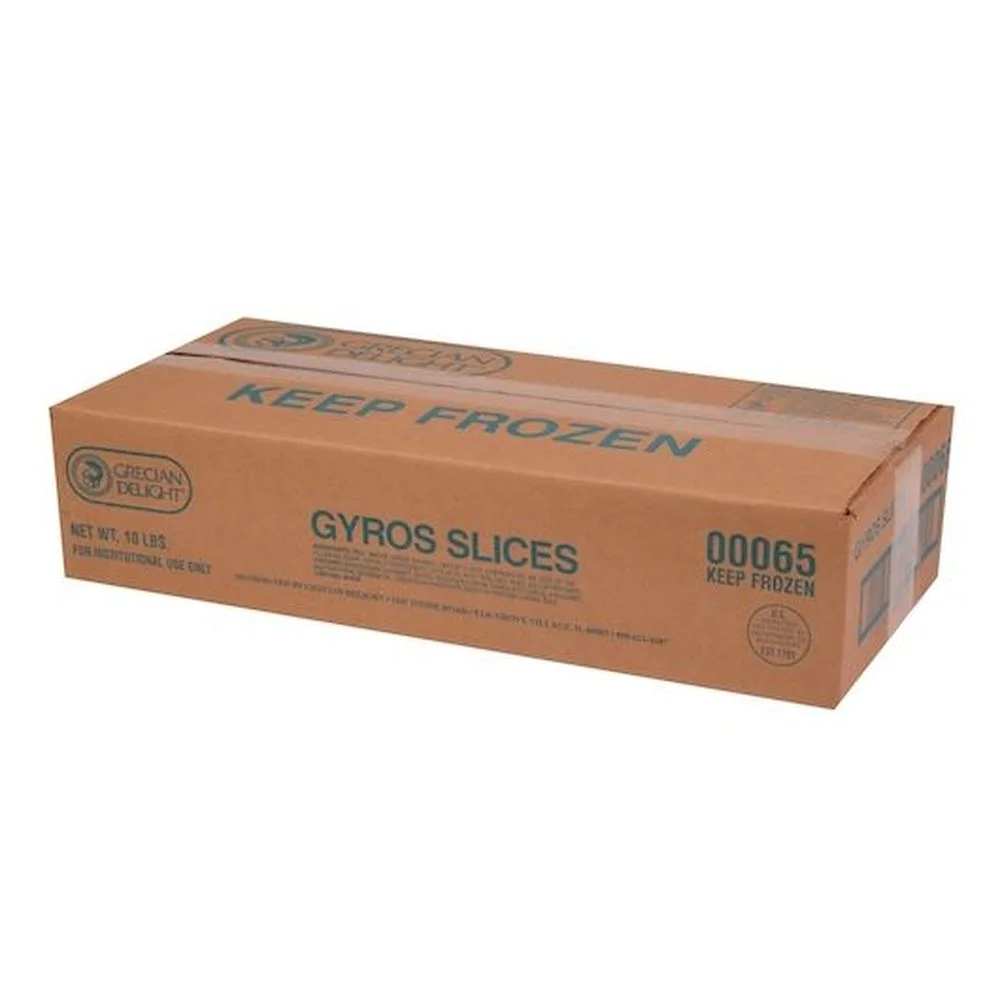 Grecian Delight Gyros Meat Slices, 10 Pound