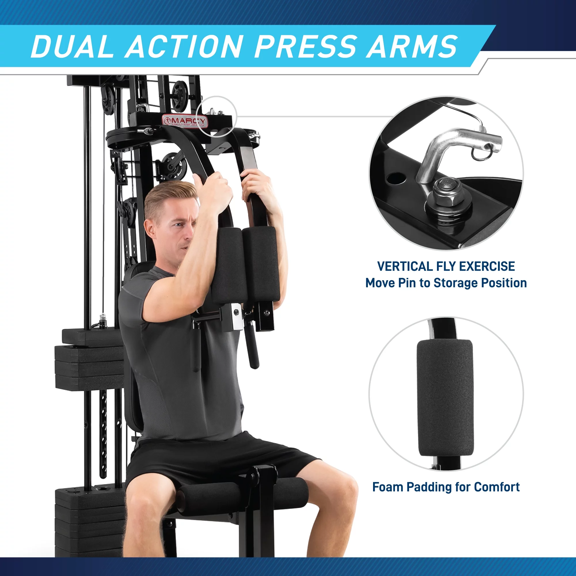 Marcy 100 lbs Stack Home Gym