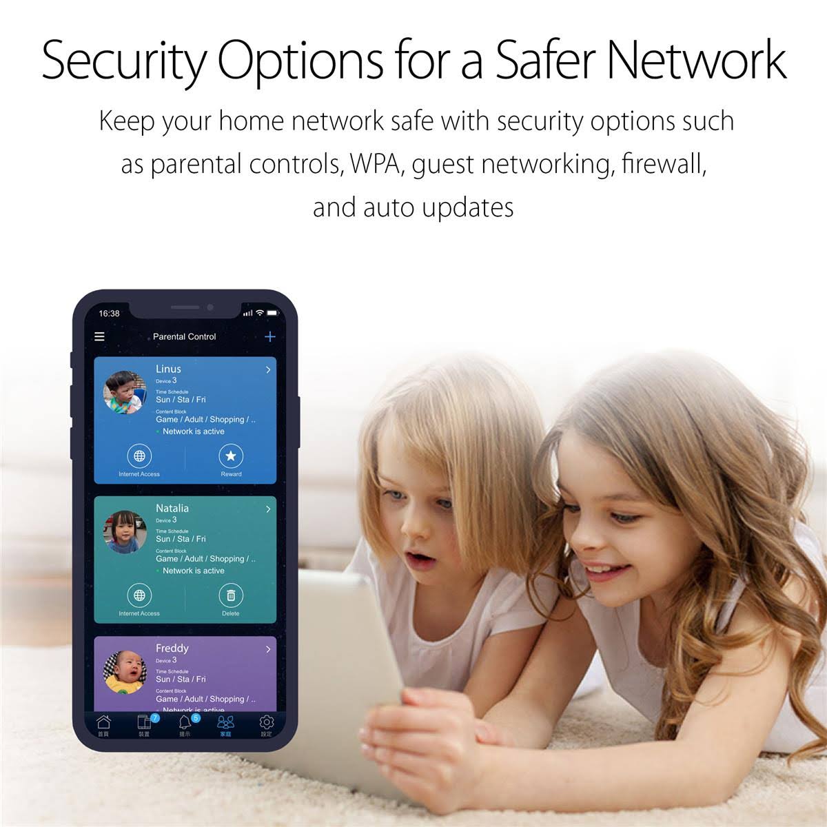 Asus AC1900 Dual Band Wireless Internet Router RT-AC67P