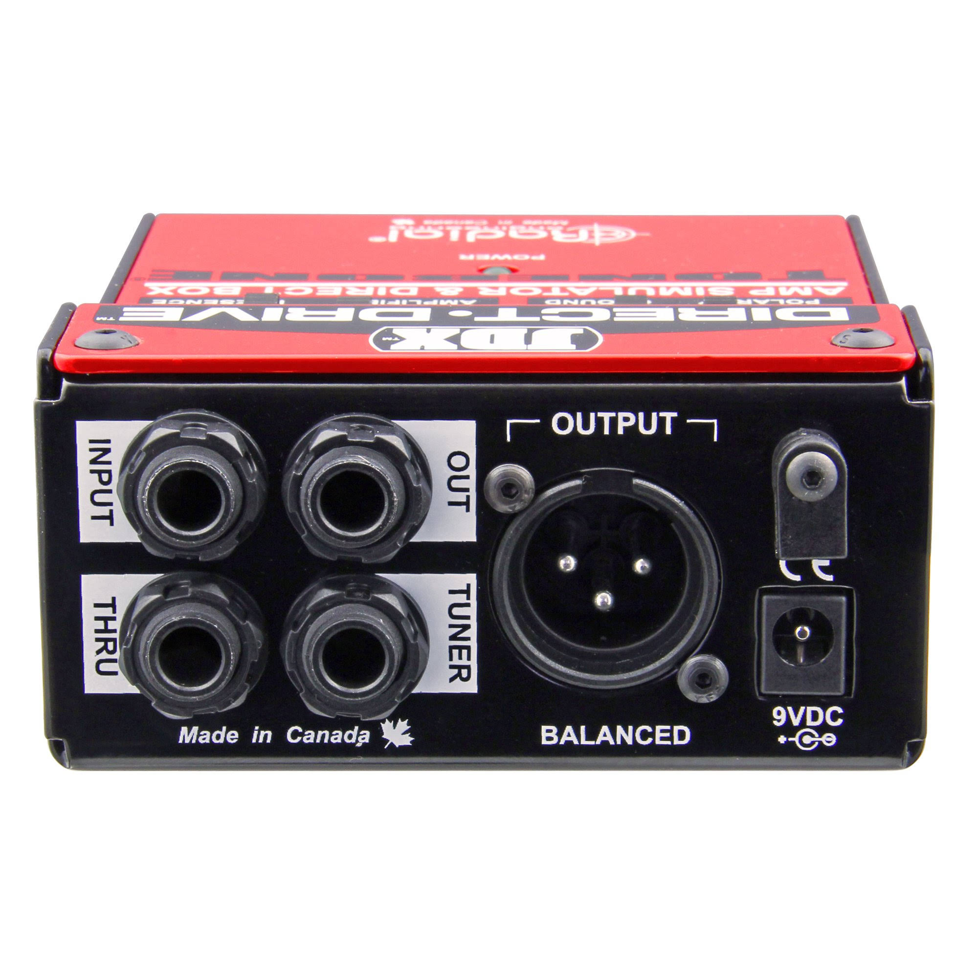 Radial JDX Direct-Drive Amp Simulator u0026 di Box