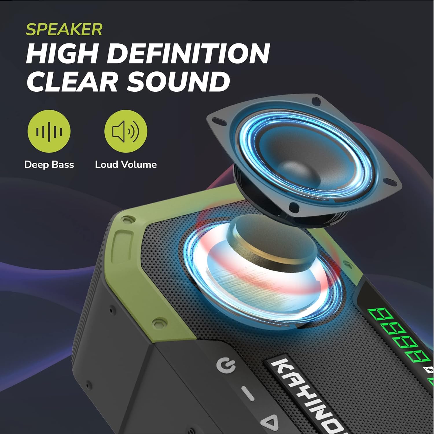 Hand Crank Radio with Bluetooth Speaker – Multifunctional Emergency Radio with Solar Panel,Flashlight,AM