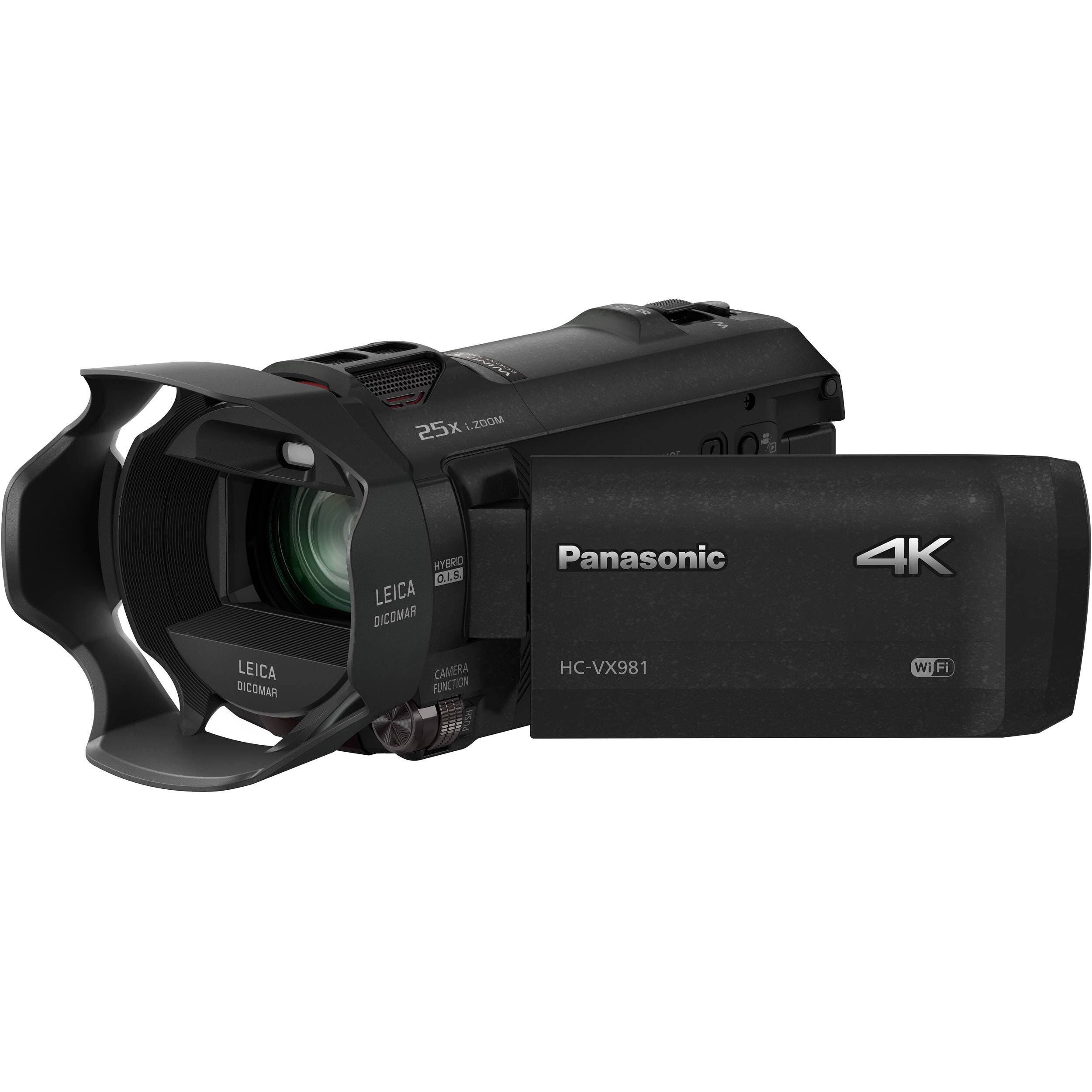 Panasonic - Hc-vx981k 4K Ultra HD Camcorder