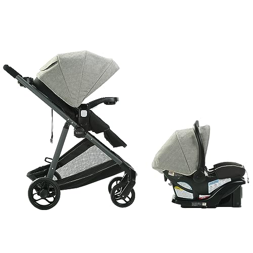 Graco Modes Element LX Travel System | Includes Baby Stroller with Reversible Seat, Extra Storage, Child Tray