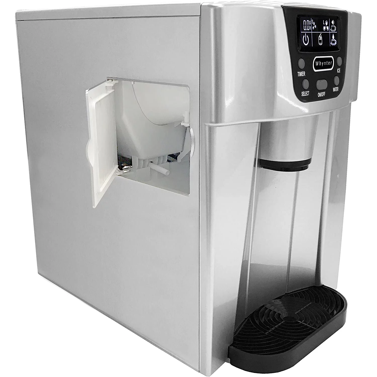 Whynter IDC-221SC Countertop Direct Connection Ice Maker and Water Dispenser – Silver