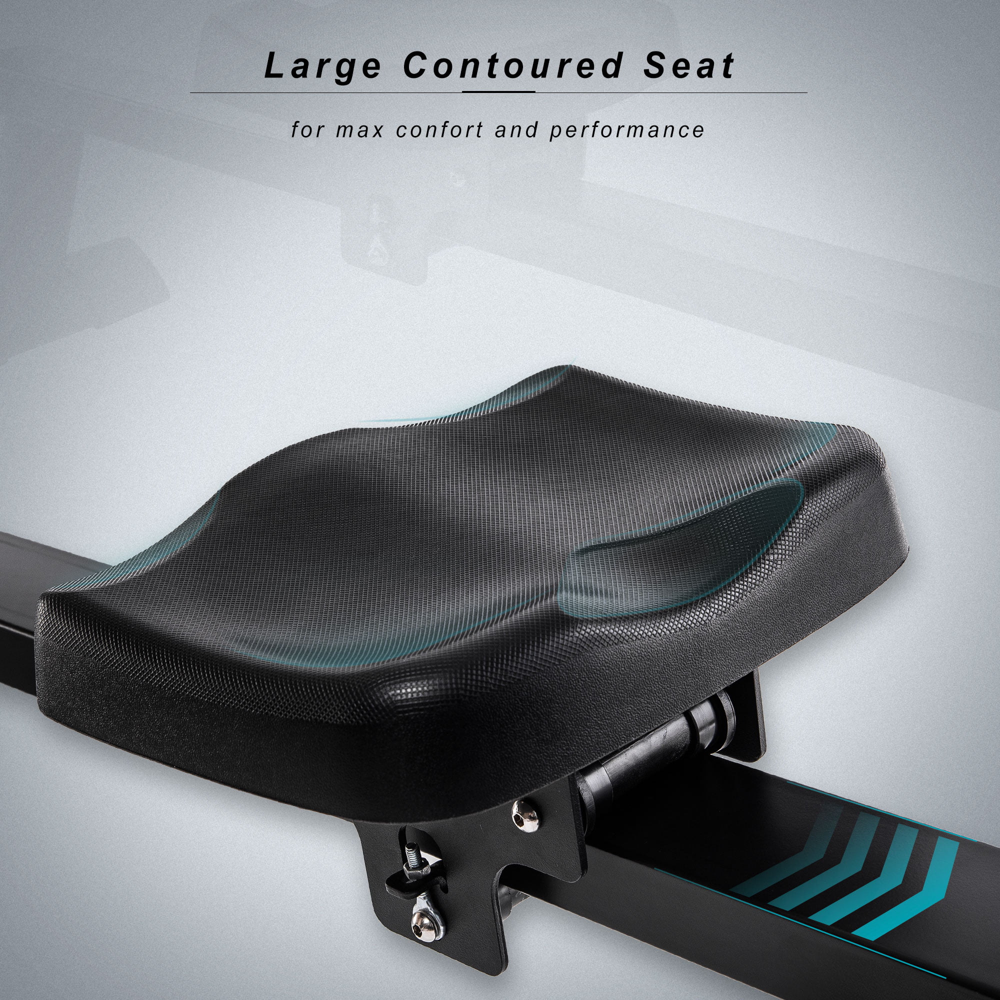 Water Rowing Machine for Home,Water Rowing Machine Rower with LCD Monitor, Exercise Workout Water Rower for Home Use