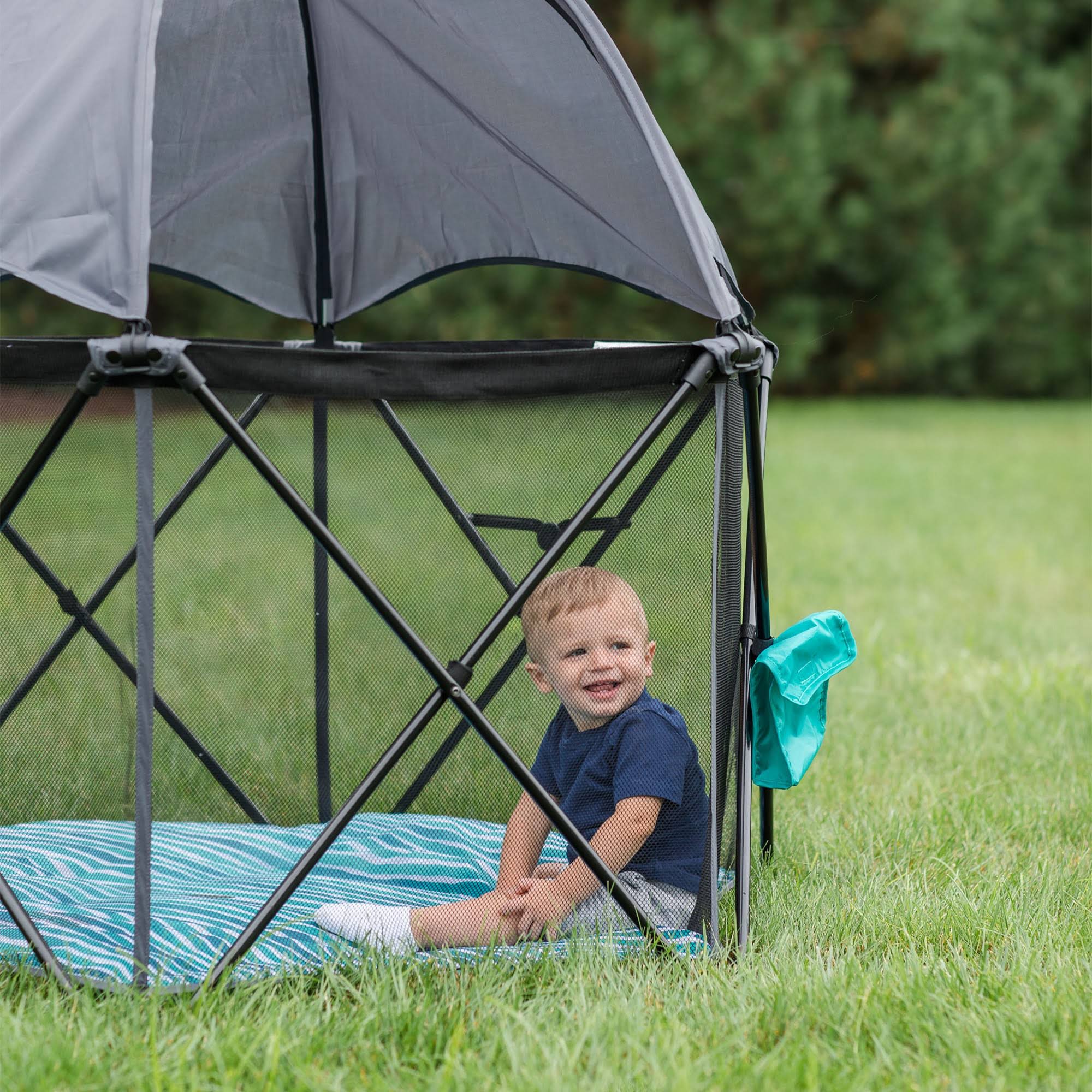 Baby Delight Go with Me Eclipse - Portable Playard with Canopy