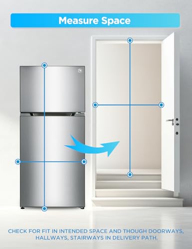 Commercial Cool 11.1 Cu. Ft. Convertible Freezer Refrigerator, Upright Fridge with Glass Shelves, Reversible Door, ENERGY STAR rated, Auto Defrost