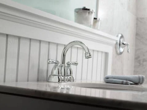 Moen CA84913 Chrome Banbury Two-Handle Bathroom Faucet