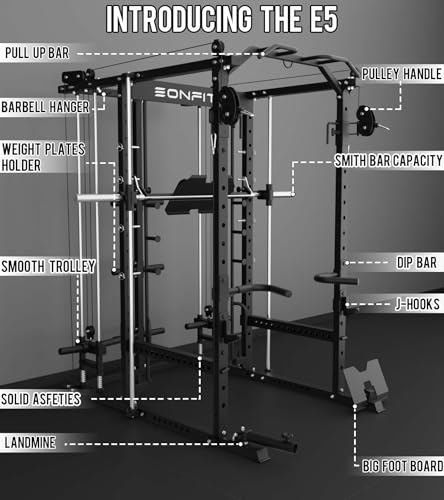 Eonfit E5 Smith Machine with Vertical Leg Press