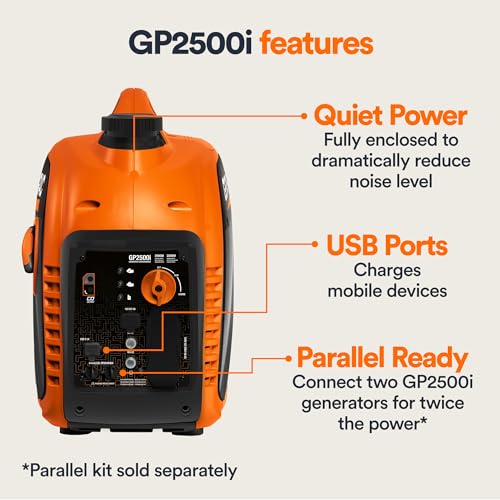 Generac 8251 GP2500i Portable Generator