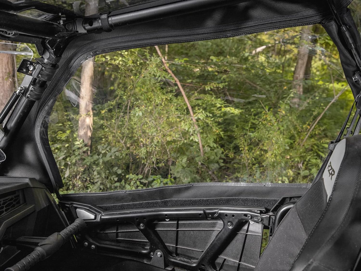 SuperATV Primal Soft Cab Enclosure Upper Doors for 2014+ Polaris RZR XP 1000-2 Upper Doors - Includes Lightly Tinted
