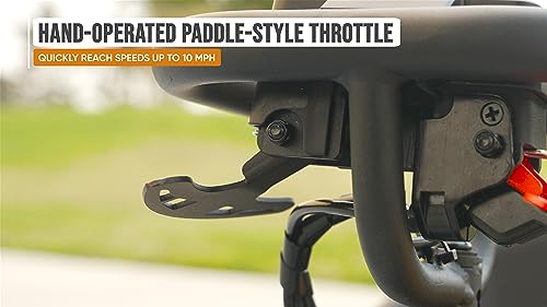 Razor Ground Force Rad Rod – Pocket Go-Kart for Ages 6+, Up to 10 MPH, Up to 40 Minutes of Continuous Use, 150-watt Chain-Driven Motor