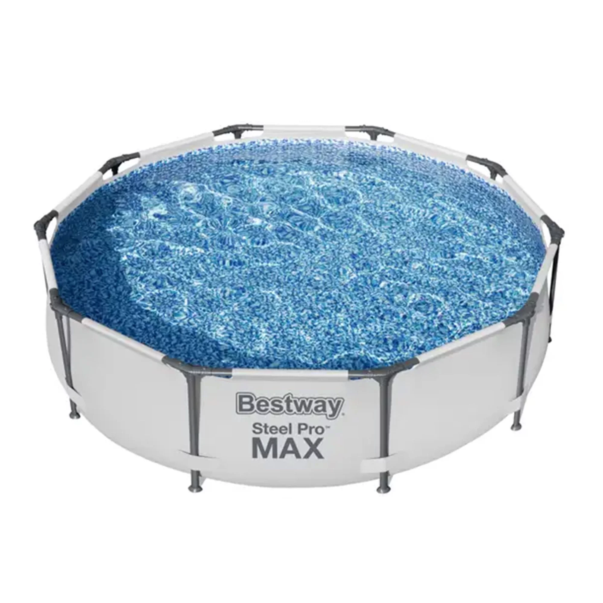 Bestway Steel Pro MAX 10'x30" Above Ground Outdoor Swimming Pool with Pump Metal frame pools Round