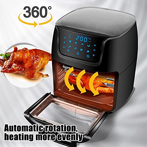 Air Fryers For Home Use Air Fryer Oven Electric Touch Digital Airfryer Rotisserie Dry Large Cooker 12L Comfortable anniversary - Smart Home Appliances