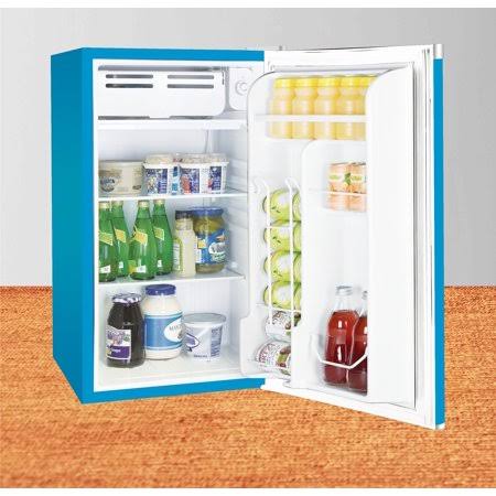 RCA 3.2 Cu ft Single Door Mini Fridge Rfr320, Blue