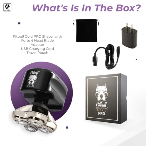 Pitbull Gold PRO Electric Head and Face Shaver