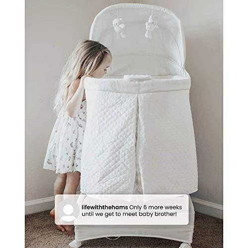 Beautyrest Silent Auto Gliding Lux Bassinet in Arcadia